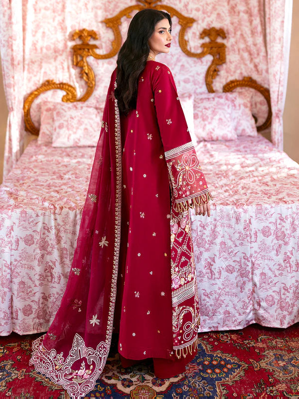 Ginny | 3 PC Luxury Lawn - Mahnur