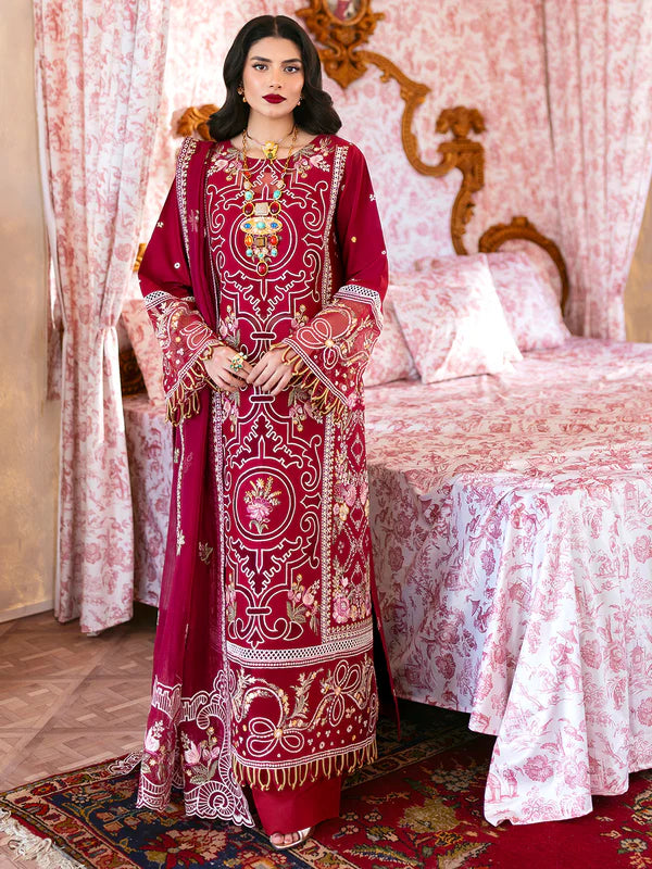 Ginny | 3 PC Luxury Lawn - Mahnur