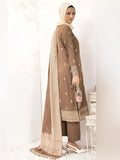 Gul-E-Zarki Leather Peach Unstitched Collection'26 (D-02)
