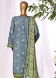HZ Textiles Embroidered Lawn 3 Piece Stitched Suit HZ26DWE D-041