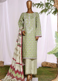 HZ Textiles Embroidered Lawn 3 Piece Stitched Suit HZ26DWE D-042