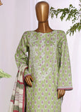 HZ Textiles Embroidered Lawn 3 Piece Stitched Suit HZ26DWE D-042