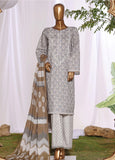 HZ Textiles Embroidered Lawn 3 Piece Stitched Suit HZ26DWE D-043