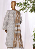 HZ Textiles Embroidered Lawn 3 Piece Stitched Suit HZ26DWE D-043