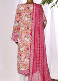 HZ Textiles Embroidered Lawn 3 Piece Stitched Suit HZ26DWE D-046