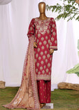 HZ Textiles Embroidered Lawn 3 Piece Stitched Suit HZ26DWE D-047