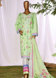 HZ Textiles Embroidered Lawn 3 Piece Stitched Suit HZ26DWE D-049