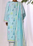HZ Textiles Embroidered Lawn 3 Piece Stitched Suit HZ26DWE D-050
