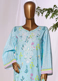 HZ Textiles Embroidered Lawn 3 Piece Stitched Suit HZ26DWE D-050