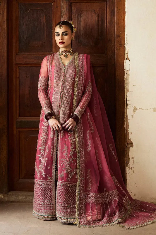 Product Title: Hussain Rehar – Marjani | Embroidered Organza Wedding Edition