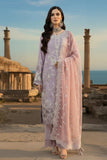 Imrozia | Serene I-239 Ayluna Luxury Embroidered Mauve Chiffon Suit
