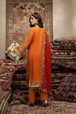 Imrozia | Serene I-244 Esmara Luxury Embroidered Orange Chiffon Suit
