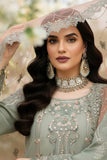 Imrozia | Serene I-245 Dilara Sultan Luxury Embroidered Pista Chiffon Suit