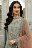 Imrozia | Serene I-245 Dilara Sultan Luxury Embroidered Pista Chiffon Suit