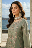 Imrozia | Serene I-245 Dilara Sultan Luxury Embroidered Pista Chiffon Suit