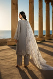 Imrozia | Serene I-246 Lalezar Luxury Embroidered Dark Grey Chiffon Suit