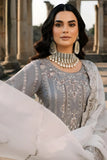Imrozia | Serene I-246 Lalezar Luxury Embroidered Dark Grey Chiffon Suit