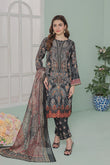 GF-09-Unstitched Lawn Dress – Elegant 3-Piece - O'POLE