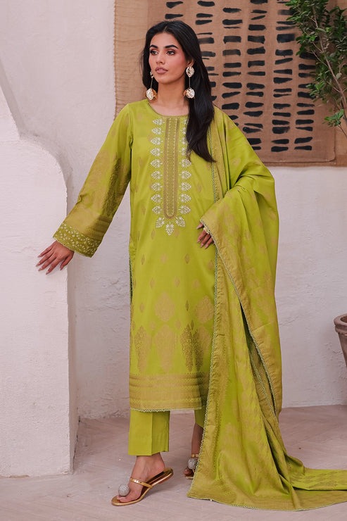 Rashid Irma - 458J | Embroidered Lawn Suit