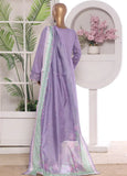 3 Piece Embroidred Stitched Lawn Frock with Trouser & Dupatta | BS-17