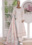 3 Piece Embroidred Stitched Lawn Frock with Trouser & Dupatta | BS-13