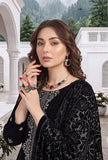 Bin Rashid Embroidered Peach Slub 3-Piece Suit | Kareena Party Wear Design-01