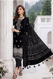 Bin Rashid Embroidered Peach Slub 3-Piece Suit | Kareena Party Wear Design-01
