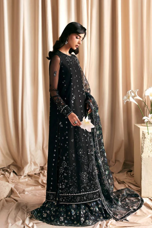 Zarif Siraya Printed Formal Unstitched 3Pc Chiffon Suit - KAVISH