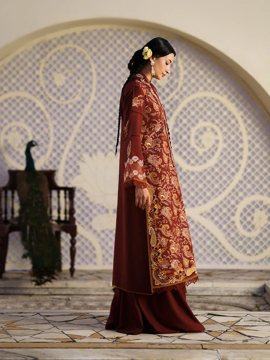 Mastani By Mahnur Luxury 3 PC KARANDI | MS-13