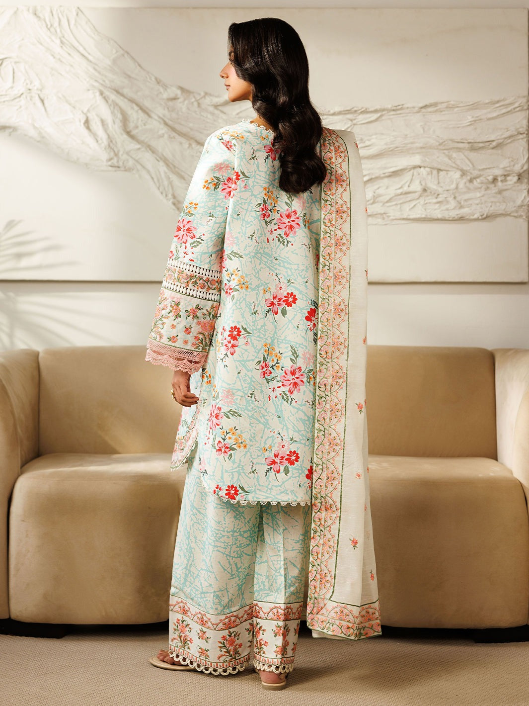 L-05 | Leila By Mahnur 3 PC Lawn