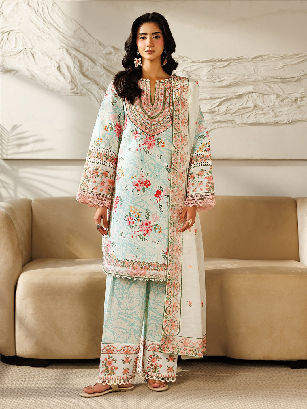 L-05 | Leila By Mahnur 3 PC Lawn