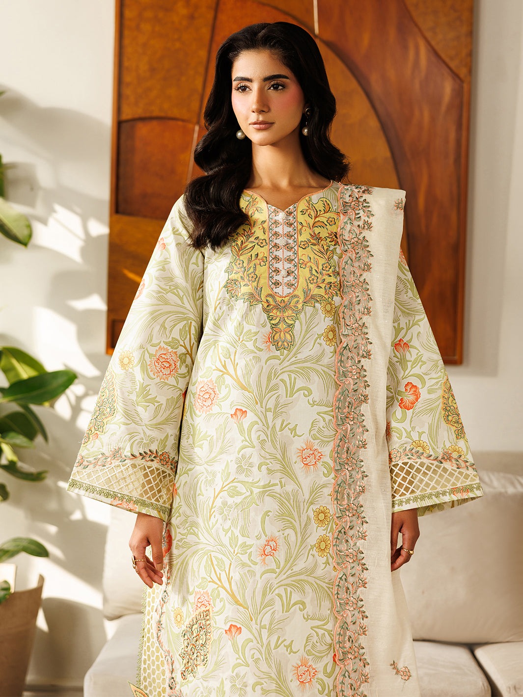 L-11 | Leila By Mahnur 3 PC Lawn