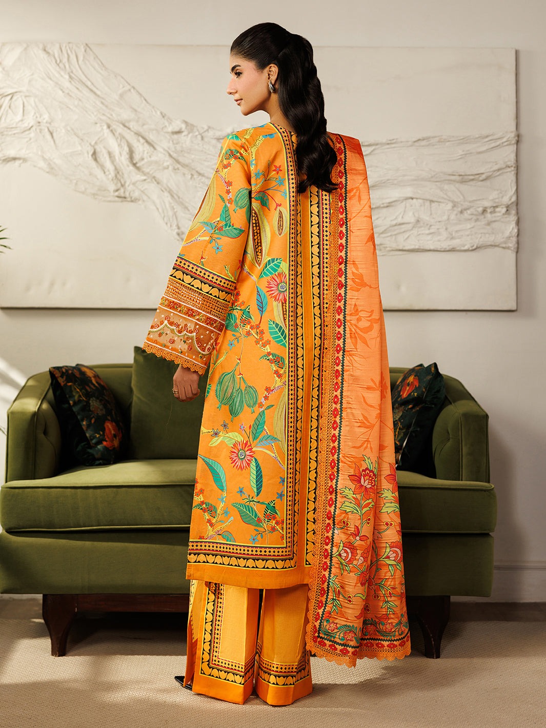 L-13 | Leila By Mahnur 3 PC Lawn