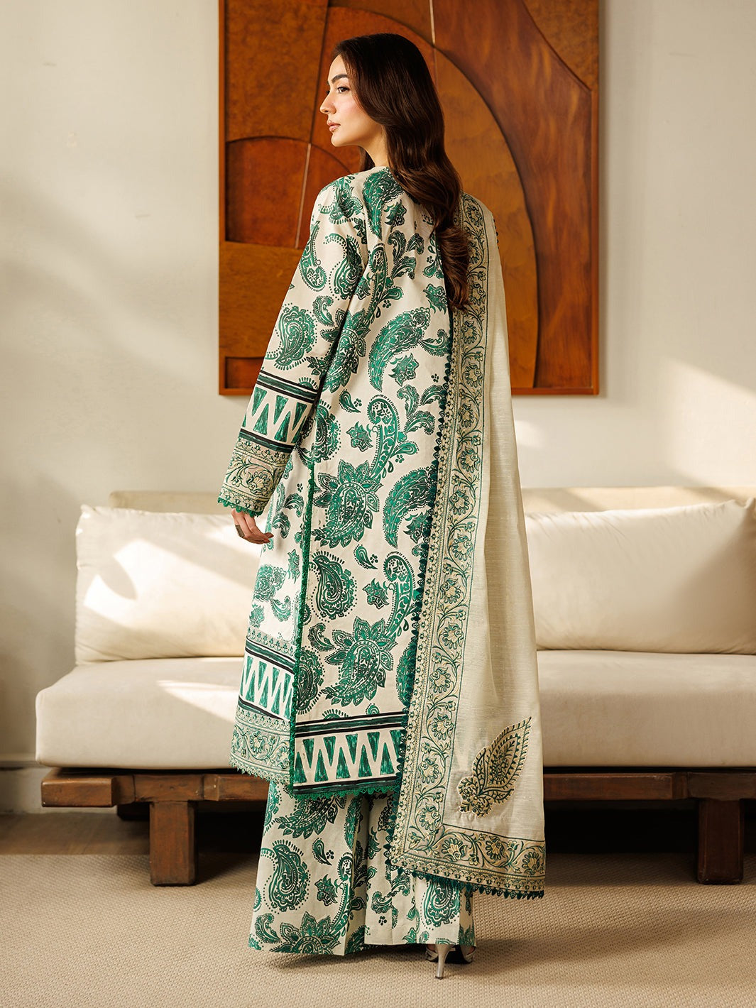 L-14 | Leila By Mahnur 3 PC Lawn