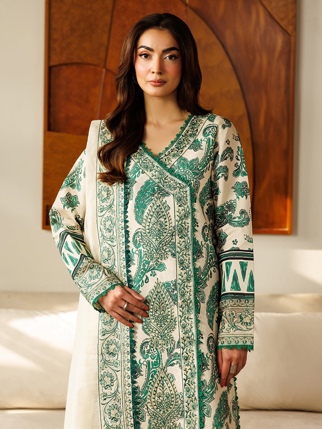 L-14 | Leila By Mahnur 3 PC Lawn