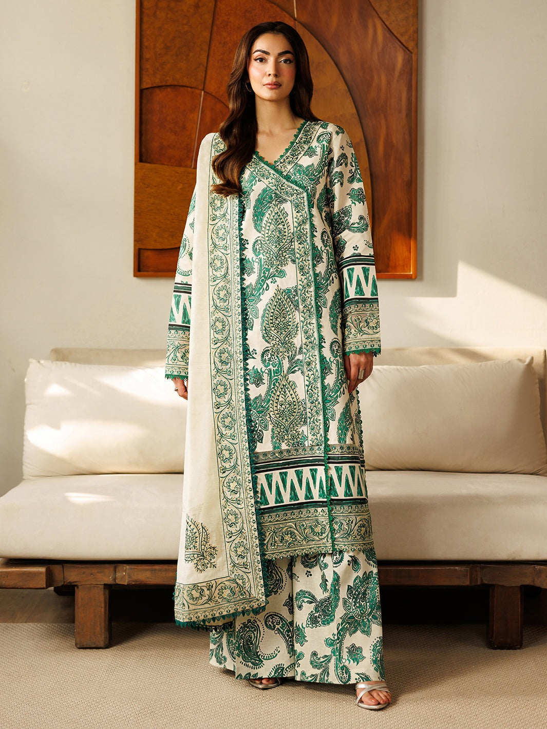 L-14 | Leila By Mahnur 3 PC Lawn