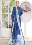3 Piece Embroidred Stitched Lawn Frock with Trouser & Dupatta | BS-14