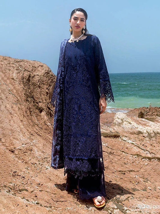 A-202 - LOST IN WAVES by Afsanah Lawn Collection 2026