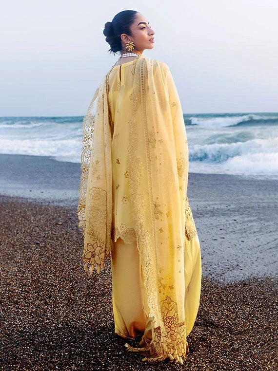 A-208 - LOST IN WAVES by Afsanah Lawn Collection 2026