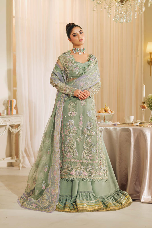 Maryam Hussain – Janan (WD-07) | Wedding Collection '25 | Embroidered & Hand-Embellished Organza