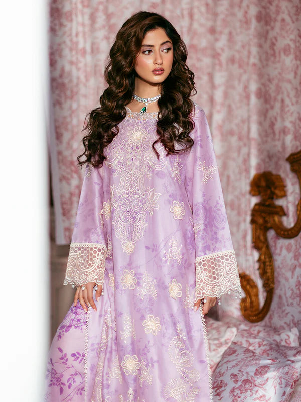 Lyrell | 3 PC Luxury Lawn - Mahnur