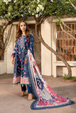 3 Pc Unstitched Embroidered Lawn Suit | MB-CUS25-901B - MARIA.B