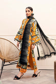 3 Pc Unstitched Embroidered Lawn Suit | MB-CUS25-902A - MARIA.B
