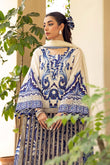 3 Pc Unstitched Embroidered Lawn Suit | MB-CUS25-904A - MARIA.B