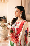 3 Pc Unstitched Embroidered Lawn Suit | MB-CUS25-907B - MARIA.B