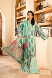 3 Pc Unstitched Embroidered Lawn Suit | MB-CUS25-908B - MARIA.B