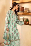 3 Pc Unstitched Embroidered Lawn Suit | MB-CUS25-908B - MARIA.B