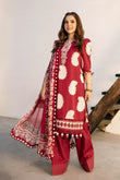 3 Pc Unstitched Embroidered Slub Lawn Suit | MB-CUS25-911A - MARIA.B