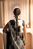3 Pc Unstitched Embroidered Slub Lawn Suit | MB-CUS25-911B - MARIA.B