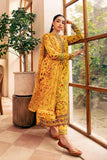 3 Pc Unstitched Embroidered Slub Lawn Suit | MB-CUS25-912A - MARIA.B